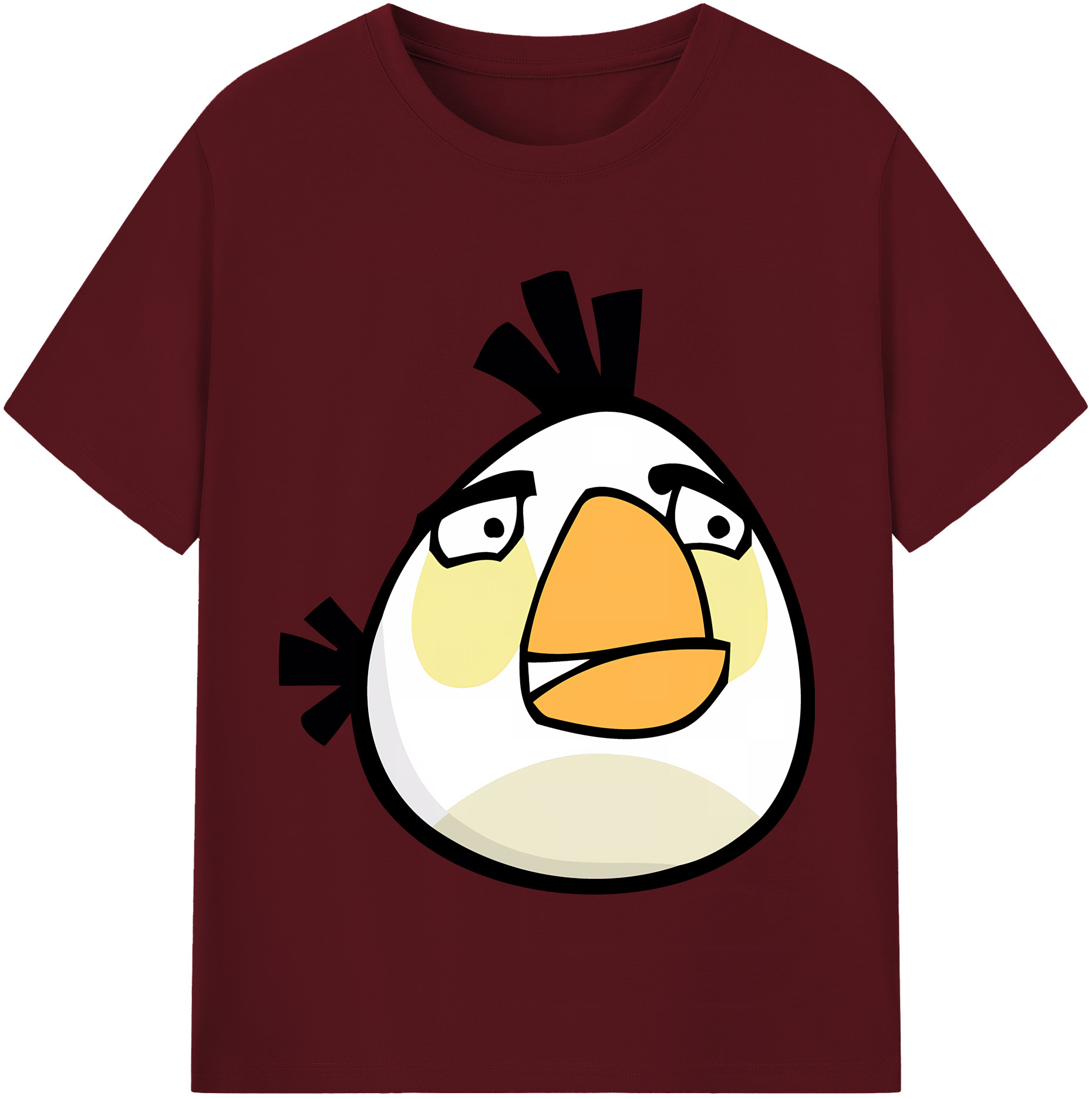 （画像用） Angry Birds アングリーバード 綿100％半袖Tシャツ（フロントプリント）